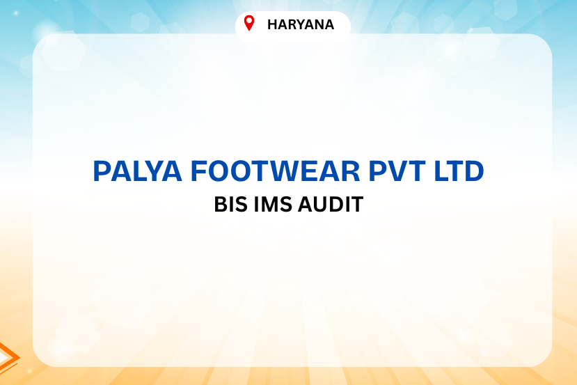 BIS Audit IMS Stage1 Palya Haryana